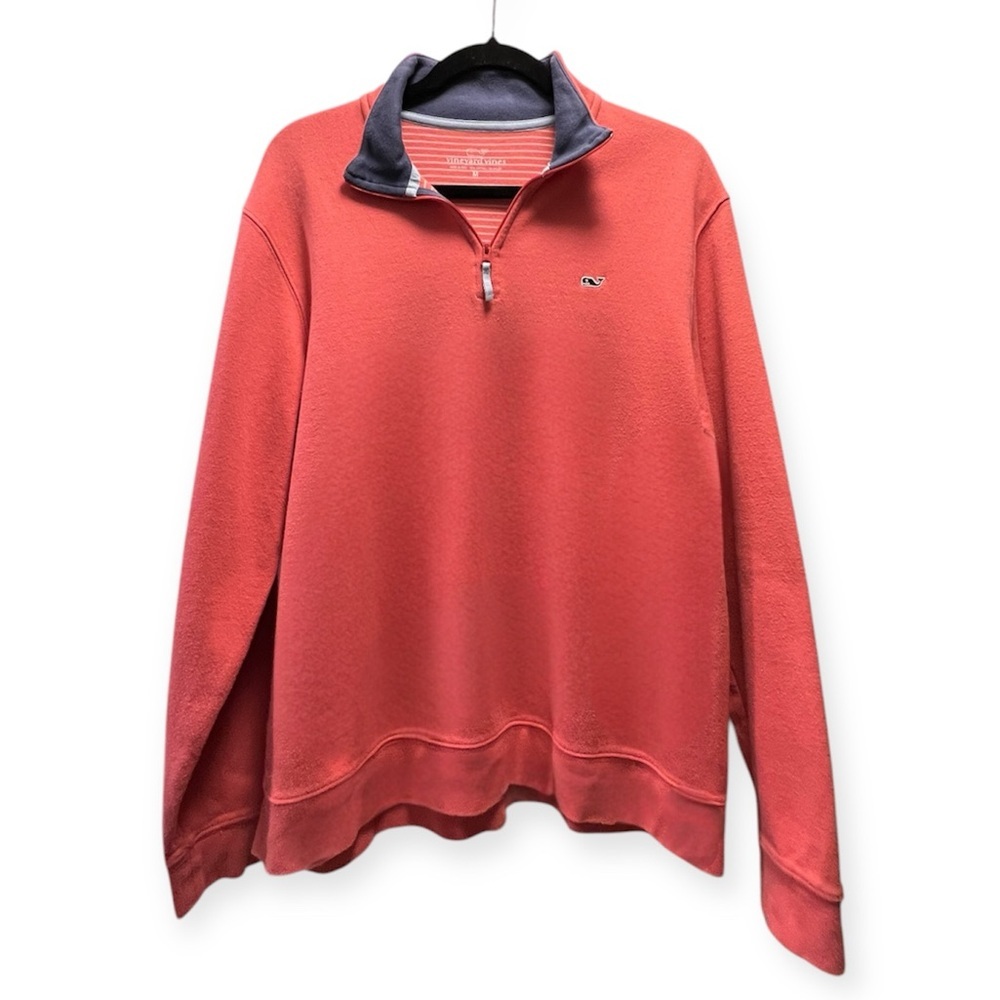 Vineyard Vines Men’s 1/4 Zip Pullover Sweater- Size M
